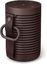 Bang & Olufsen Beosound Explore - High-end Wireless Portable Bluetooth Speaker Loud for Outdoor, Home and Travel, 360 Degree IP67 Waterproof with Playtime Up to 27 Hours - Chestnut