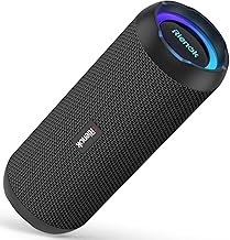 RIENOK Bluetooth Speaker 30W Wireless Speaker Portable Dual Pairing HD Stereo Sound IP67 Waterproof Bluetooth 5.0 Outdoor Sport Speaker