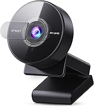 EMEET C950 4K Webcam for PC - 8 Megapixels UHD, PDAF Autofocus, Noise-Canceling Mic, 70° FOV, 1080P@60FPS, Privacy Cover, USB 2.0 Plug&Play, Ideal PC Camera 4K for Zoom/Teams/Google Meet